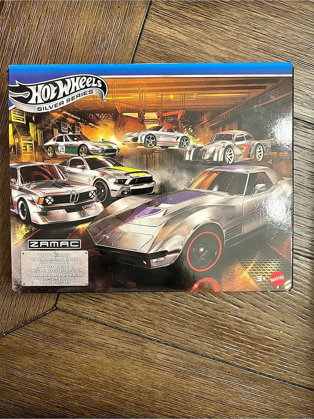Hot Wheels Silver Series Zamac 6-Car Box Set